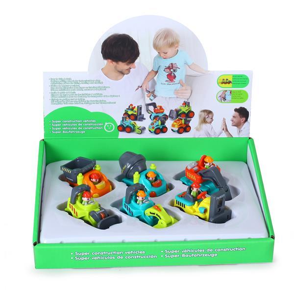 Игрушечная машинка Hola Toys Строительная техника, 6 видов в ассорт. (3116C), Разноцветный
Игрушечная машинка Hola Toys Строительная техника, 6 видов в ассорт. (3116C), Разноцветный