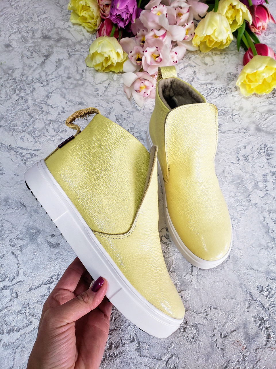 Слипоны женские ANKLE SLIP BONA MENTE de luxe из кожи с лаковым напылением Зима, 35
Слипоны женские ANKLE SLIP BONA MENTE de luxe из кожи с лаковым напылением Зима, 35