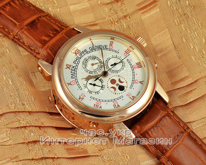 Мужские наручные часы Patek Philippe Sky Moon Tourbillon Gold White реплика отличное качество Патек Филип
Мужские наручные часы Patek Philippe Sky Moon Tourbillon Gold White реплика отличное качество Патек Филип