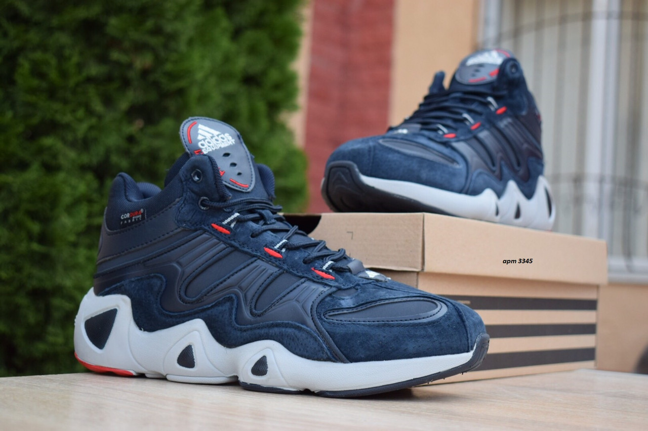 Мужские зимние кроссовки на меху в стиле Adidas Equipment FYW S-97, замша, кожа, синие 44 (28 см)
Мужские зимние кроссовки на меху в стиле Adidas Equipment FYW S-97, замша, кожа, синие 44 (28 см)