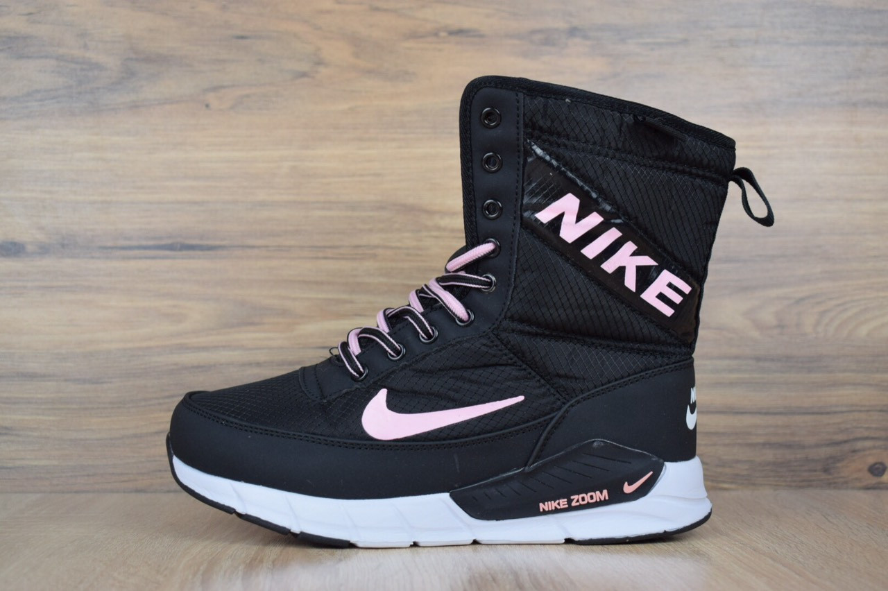 Женские зимние сапоги на меху в стиле Nike Zoom, текстильная термоплащевка, черные 36 (23 см)
Женские зимние сапоги на меху в стиле Nike Zoom, текстильная термоплащевка, черные 36 (23 см)