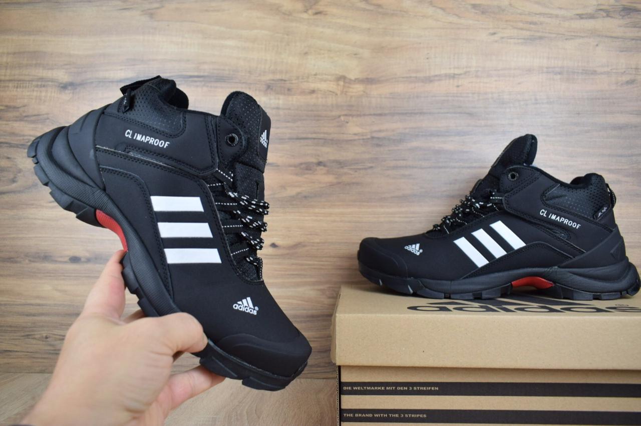 Мужские зимние кроссовки на меху в стиле Adidas Climaproof, кожа, черные 43 (27,5 см), размеры:41,42,43
Мужские зимние кроссовки на меху в стиле Adidas Climaproof, кожа, черные 43 (27,5 см), размеры:41,42,43