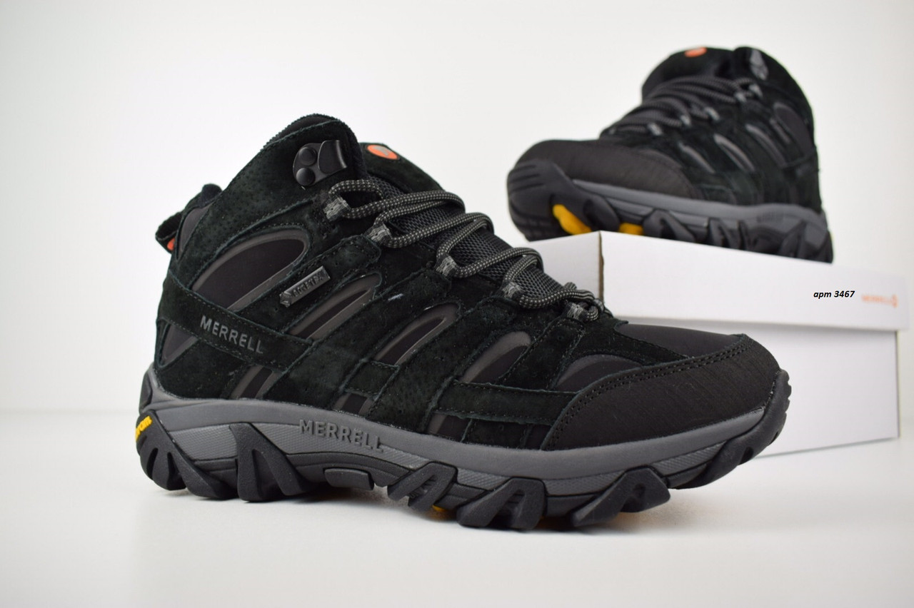 Мужские зимние кроссовки на меху в стиле Merrell Moab, замша, кожа, черные 44 (28 см), размеры:43,44
Мужские зимние кроссовки на меху в стиле Merrell Moab, замша, кожа, черные 44 (28 см), размеры:43,44