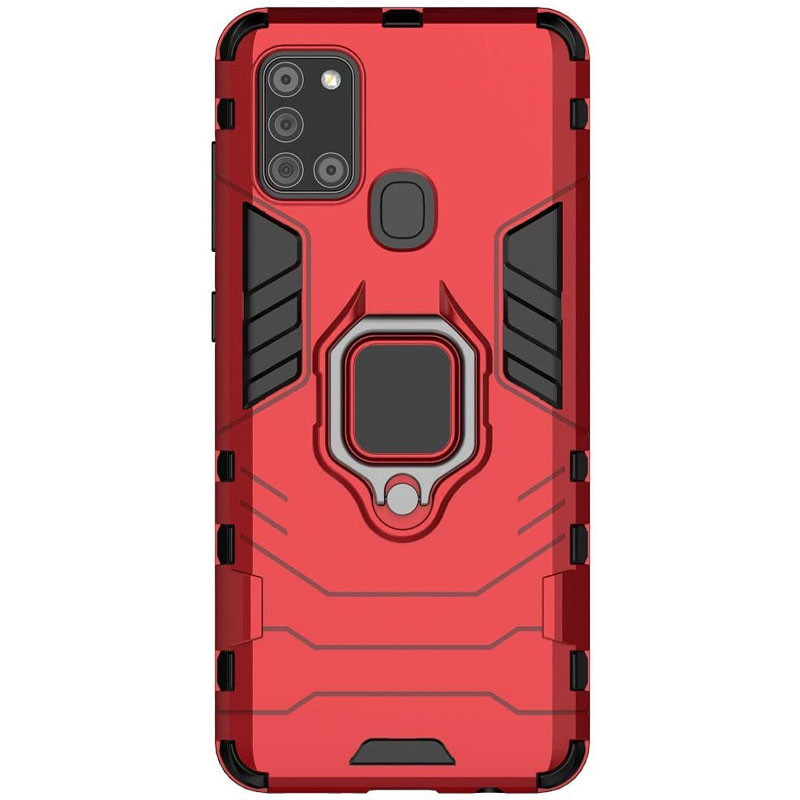 Ударопрочный чехол Transformer Ring for Magnet для Samsung Galaxy A21s, Красный / dante red
Ударопрочный чехол Transformer Ring for Magnet для Samsung Galaxy A21s, Красный / dante red