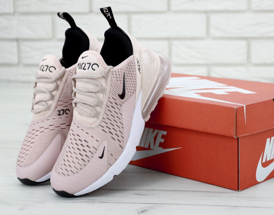 Кроссовки женские Nike Air Max 270 пудровые, Найк Аир Макс 270, текстильные, код KD-11817 39
Кроссовки женские Nike Air Max 270 пудровые, Найк Аир Макс 270, текстильные, код KD-11817 39