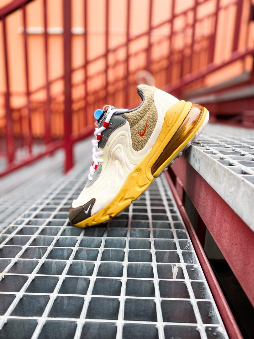 Кроссовки мужские Nike TRAVIS SCOTT X Air Max 270 React бежевые, Найк Аир Макс 270, код KS-7726
Кроссовки мужские Nike TRAVIS SCOTT X Air Max 270 React бежевые, Найк Аир Макс 270, код KS-7726