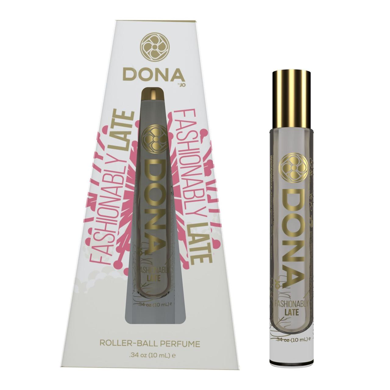 Духи с роликовым нанесением DONA Roll-On Perfume - Fashionably Late (10 мл), вариант для сумочки
Духи с роликовым нанесением DONA Roll-On Perfume - Fashionably Late (10 мл), вариант для сумочки