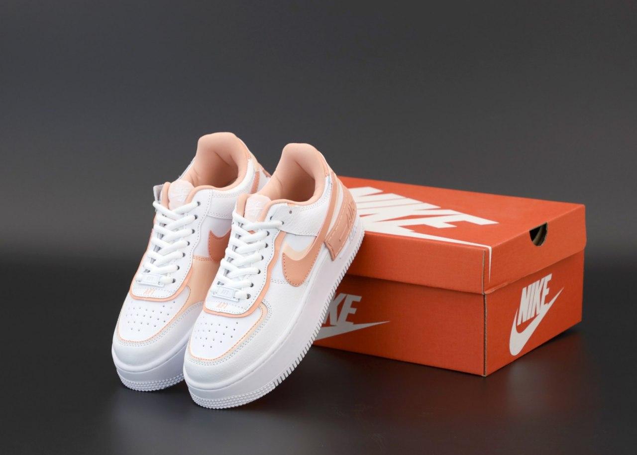 Женские кроссовки Nike Air Force 1 Shadow White Peach / Найк Аир Форс Шадоу 1 Белые Персик 40, Белый
Женские кроссовки Nike Air Force 1 Shadow White Peach / Найк Аир Форс Шадоу 1 Белые Персик 40, Белый