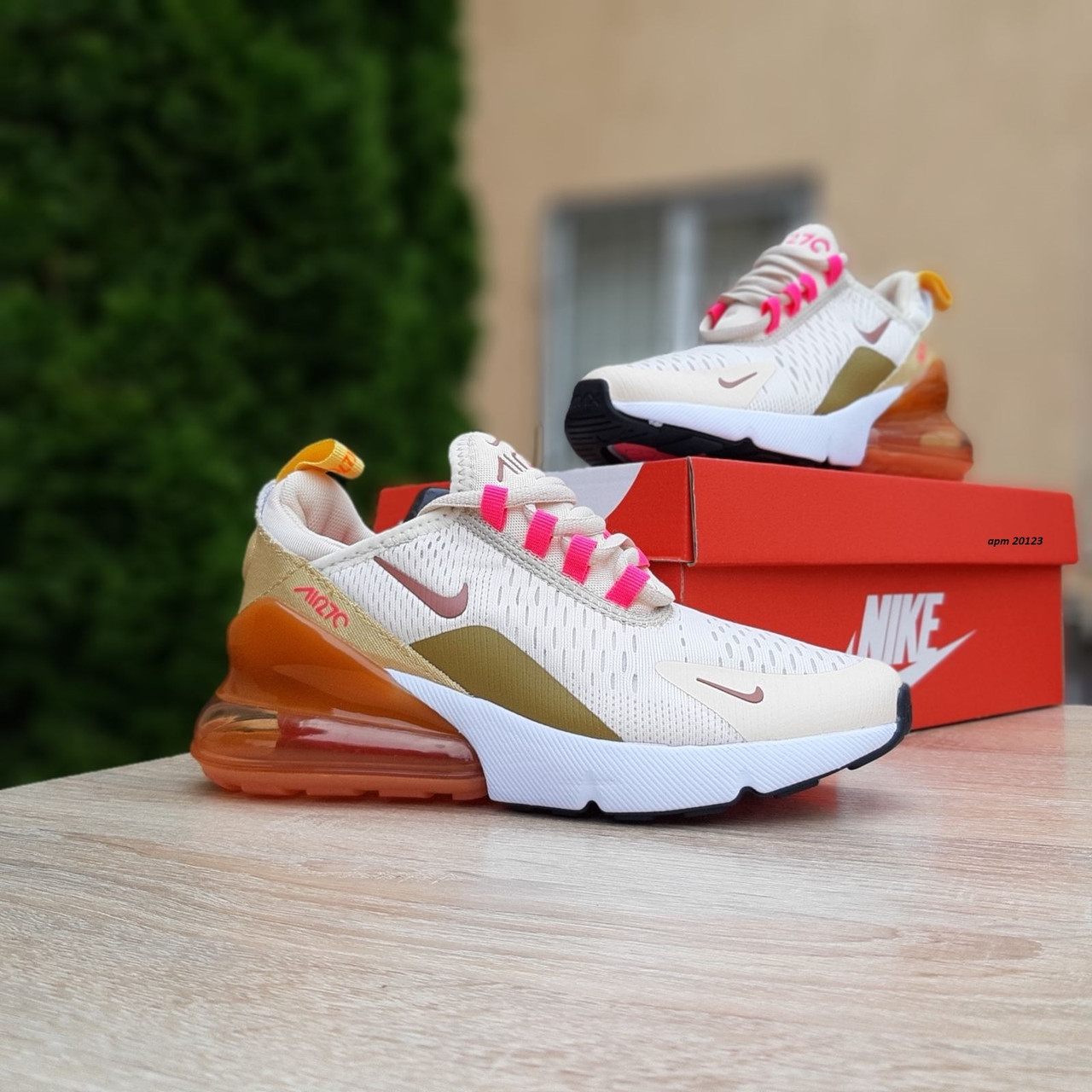 Кроссовки женские Nike Air Max 270 пудренные, Найк Аир Макс 270, текстильные, подошва - пена, код OD-20123
Кроссовки женские Nike Air Max 270 пудренные, Найк Аир Макс 270, текстильные, подошва - пена, код OD-20123