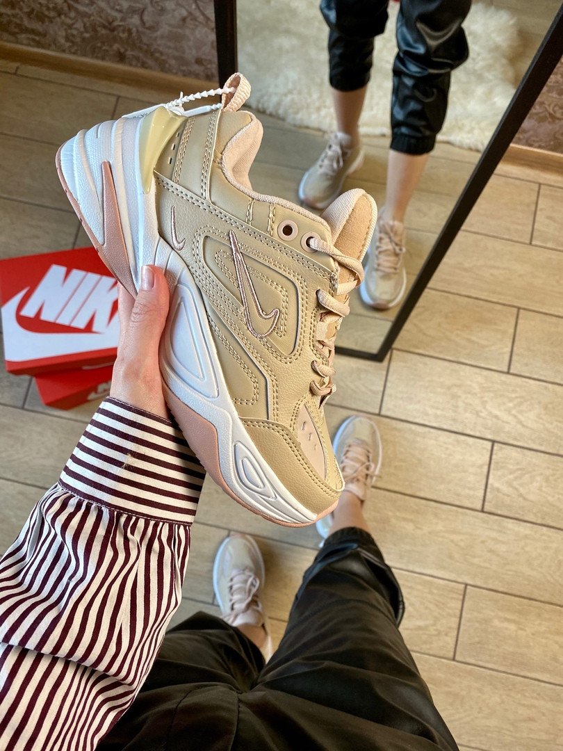 Кроссовки женские Nike M2K Tekno бежевые, Найк М2К Техно, натуральная кожа, код AD-1063 37
Кроссовки женские Nike M2K Tekno бежевые, Найк М2К Техно, натуральная кожа, код AD-1063 37