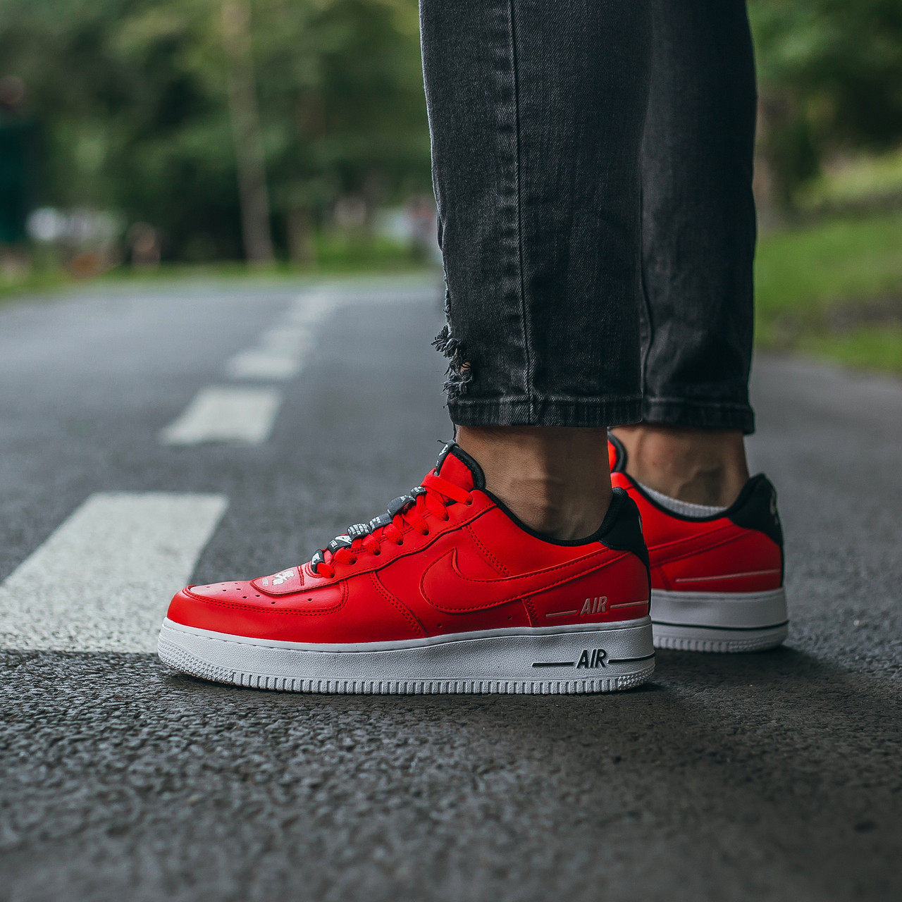 Кроссовки мужские Nike Air Force красные, Найк Аир Форс, кожа, прошиты, код IN-529 42
Кроссовки мужские Nike Air Force красные, Найк Аир Форс, кожа, прошиты, код IN-529 42