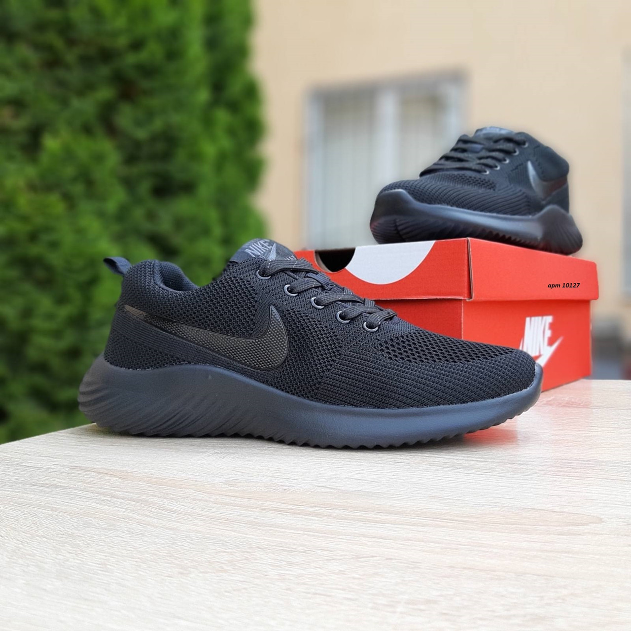 Кроссовки мужские Nike Air Max черные, Найк Аир Макс, текстильные, прошиты. Код OD-10127 42
Кроссовки мужские Nike Air Max черные, Найк Аир Макс, текстильные, прошиты. Код OD-10127 42