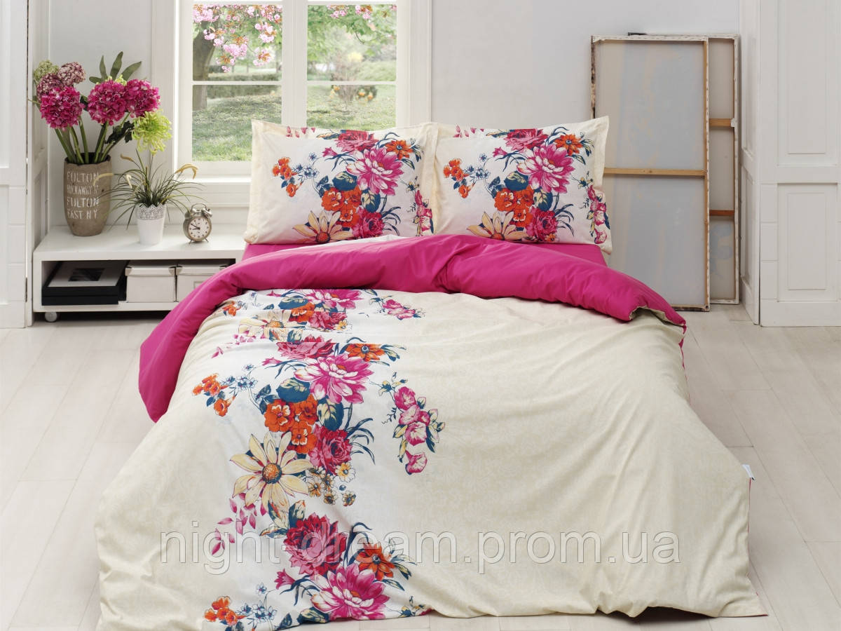 Комплект постельного белья 160х220  Gokay Ranforce Floral