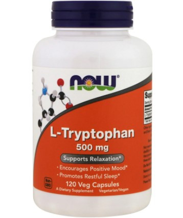 Аминокислота незаменимая Л-триптофан Нау Фудс / Now Foods L-Tryptophan 500 mg (120 veg caps)
Аминокислота незаменимая Л-триптофан Нау Фудс / Now Foods L-Tryptophan 500 mg (120 veg caps)