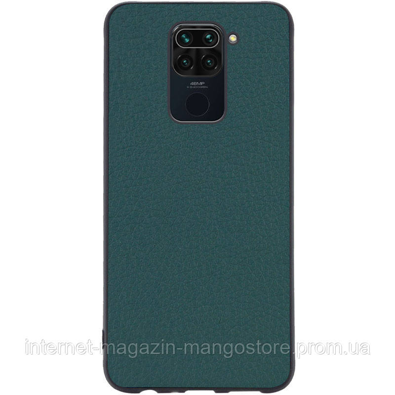 Кожаная накладка Epic Vivi series для Xiaomi Redmi Note 9 / Redmi 10X, Зеленый / pine green
Кожаная накладка Epic Vivi series для Xiaomi Redmi Note 9 / Redmi 10X, Зеленый / pine green