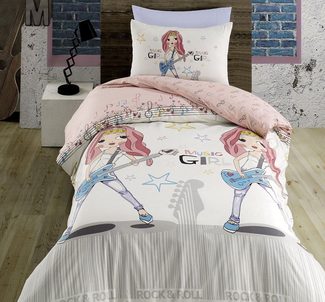Комплект постельного белья Zugo Home ранфорс Musig Girl полуторный (ts-02223), Белый
Комплект постельного белья Zugo Home ранфорс Musig Girl полуторный (ts-02223), Белый