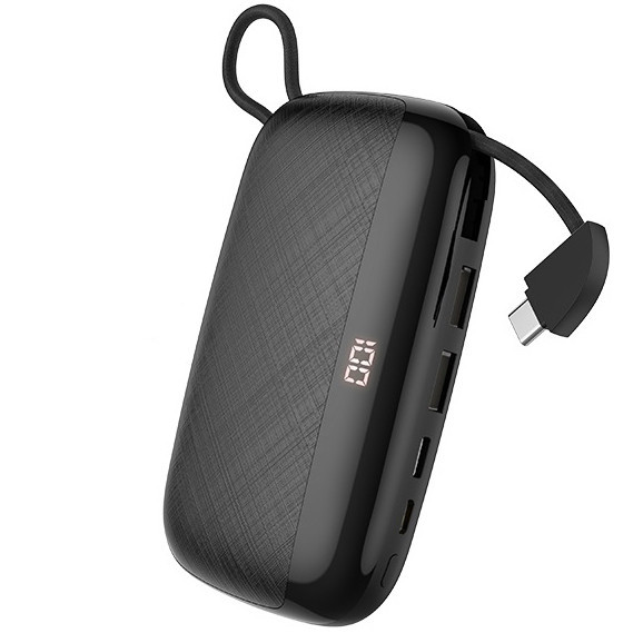 УМБ портативное зарядное Power Bank HOCO S29 10000 mAh 3A со встроенным Type-C Black
УМБ портативное зарядное Power Bank HOCO S29 10000 mAh 3A со встроенным Type-C Black
