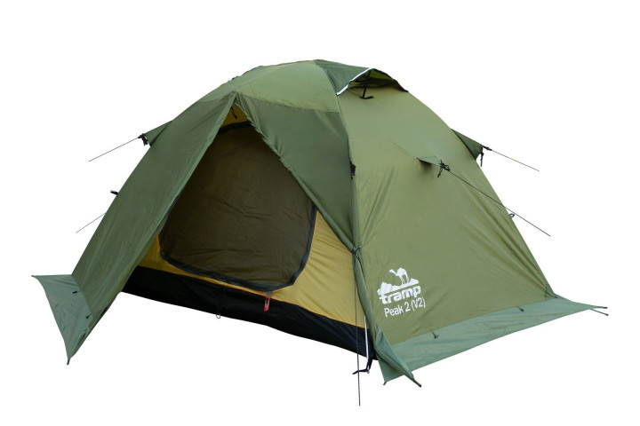 

Двухместная палатка Tramp Peak 2 (V2) TRT-025 Green