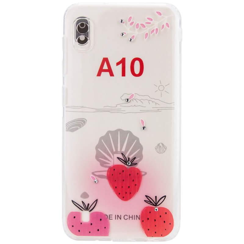 TPU чехол Luxury Diamond full protective для Samsung Galaxy A10 (A105F) Красный / Клубника
TPU чехол Luxury Diamond full protective для Samsung Galaxy A10 (A105F) Красный / Клубника