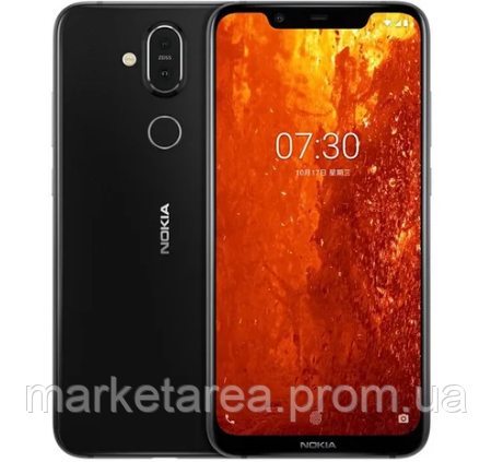 Смартфон со сканером отпечатка пальца и большим дисплеем на 2 сим карты Nokia X7 TA-1131 6/64Gb black, Черный
Смартфон со сканером отпечатка пальца и большим дисплеем на 2 сим карты Nokia X7 TA-1131 6/64Gb black, Черный