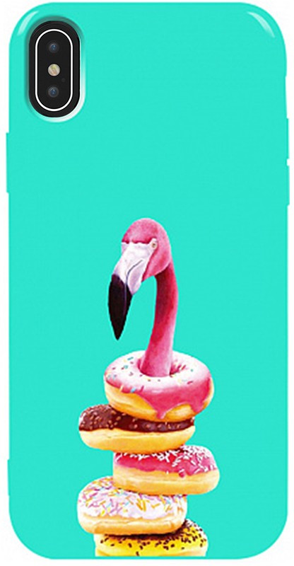 Чехол-накладка TOTO Pure TPU 2mm Print Case Apple iPhone X/XS #35 Flamingo Donats Mint, Рисунок
Чехол-накладка TOTO Pure TPU 2mm Print Case Apple iPhone X/XS #35 Flamingo Donats Mint, Рисунок