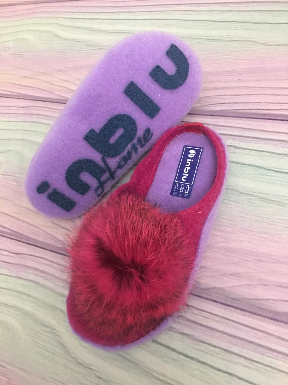 Детские бесшумные тапочки Inblu 27,28,29,30,31,32(20см) 33,34 (21,8см) Фетровые тапочки с натуральным мехом. 34, Розовый
Детские бесшумные тапочки Inblu 27,28,29,30,31,32(20см) 33,34 (21,8см) Фетровые тапочки с натуральным мехом. 34, Розовый