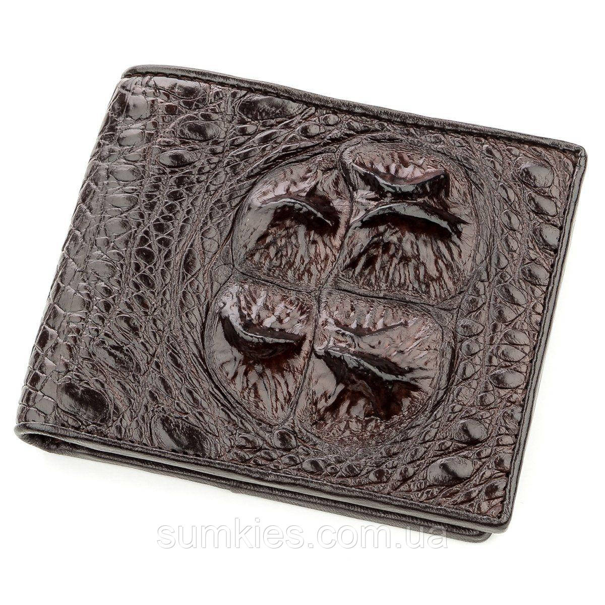 Бумажник мужской CROCODILE LEATHER 18581 из натуральной кожи крокодила Коричневый
Бумажник мужской CROCODILE LEATHER 18581 из натуральной кожи крокодила Коричневый