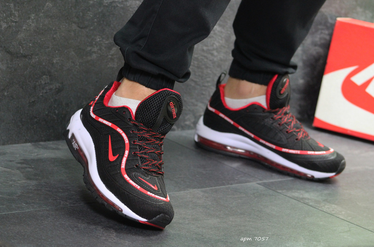 Мужские кроссовки в стиле Nike Air Max 98 Off White, черные 45(28,5 см), последний размер
Мужские кроссовки в стиле Nike Air Max 98 Off White, черные 45(28,5 см), последний размер