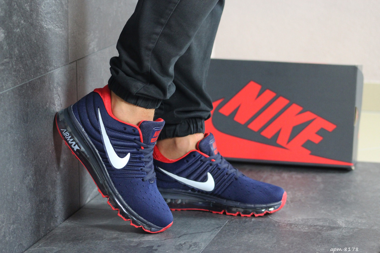 Мужские кроссовки в стиле Nike Air Max, сетка, синие с красным 41(26,3 см), размеры:41,44,45
Мужские кроссовки в стиле Nike Air Max, сетка, синие с красным 41(26,3 см), размеры:41,44,45