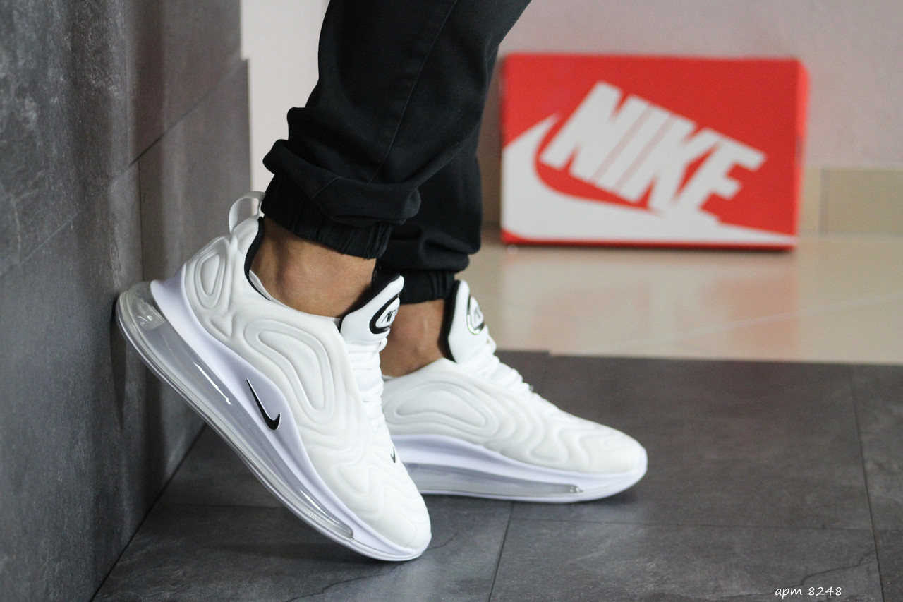 Мужские кроссовки в стиле Nike Air Max 720, текстиль, белые 44(28,3 см), размеры:43,44,45
Мужские кроссовки в стиле Nike Air Max 720, текстиль, белые 44(28,3 см), размеры:43,44,45