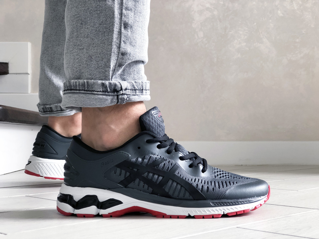 Мужские кроссовки в стиле Asics Gel-Kayano 25, сетка, серые с белым 43(27,5 см), размеры:43,46
Мужские кроссовки в стиле Asics Gel-Kayano 25, сетка, серые с белым 43(27,5 см), размеры:43,46