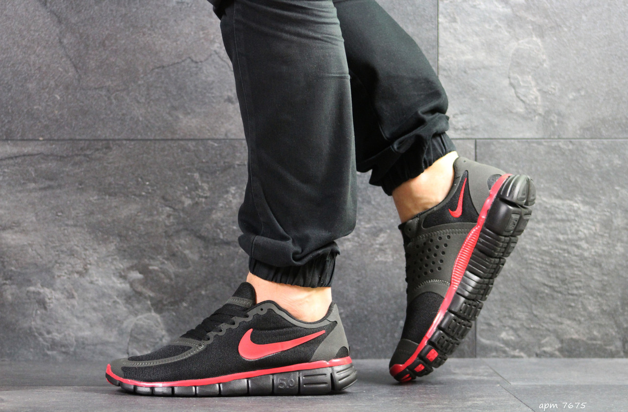 Мужские кроссовки в стиле Nike Free Run 5.0, сетка, черные с красным 44(27,8 см), последний размер
Мужские кроссовки в стиле Nike Free Run 5.0, сетка, черные с красным 44(27,8 см), последний размер