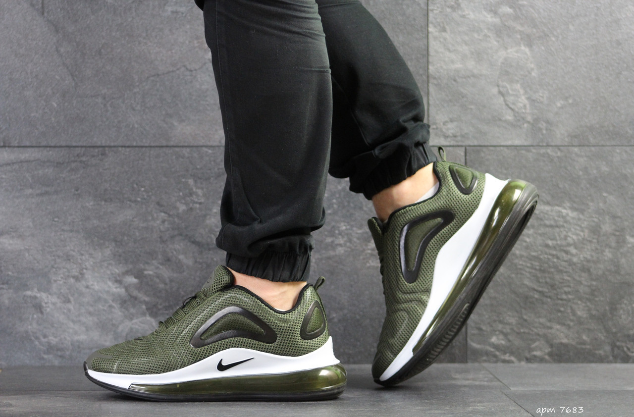 Мужские кроссовки в стиле Nike Air Max 720, сетка, зеленые 46(29,2 см), размеры:41,44,46
Мужские кроссовки в стиле Nike Air Max 720, сетка, зеленые 46(29,2 см), размеры:41,44,46