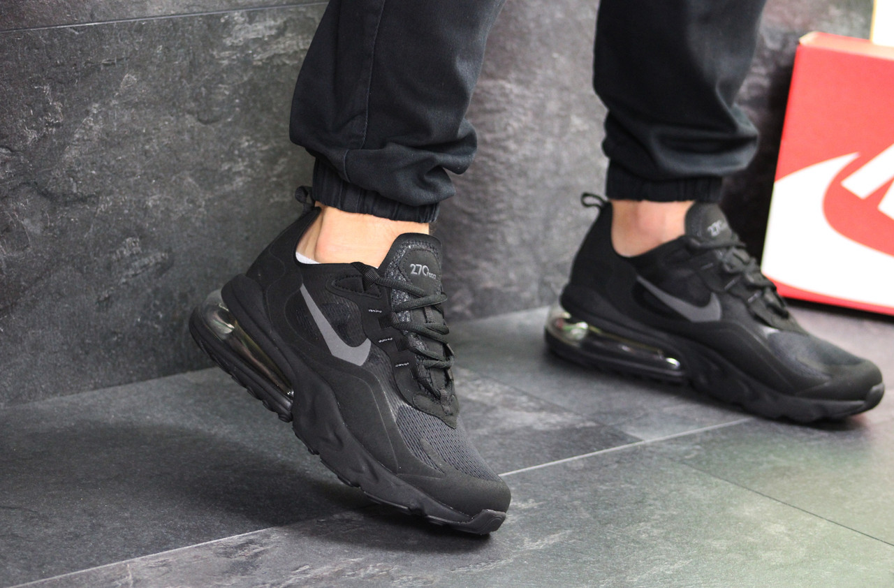 Мужские кроссовки в стиле Nike Air Max 270 React, кожа, сетка, черные 43(27,8 см), размеры:43,44
Мужские кроссовки в стиле Nike Air Max 270 React, кожа, сетка, черные 43(27,8 см), размеры:43,44
