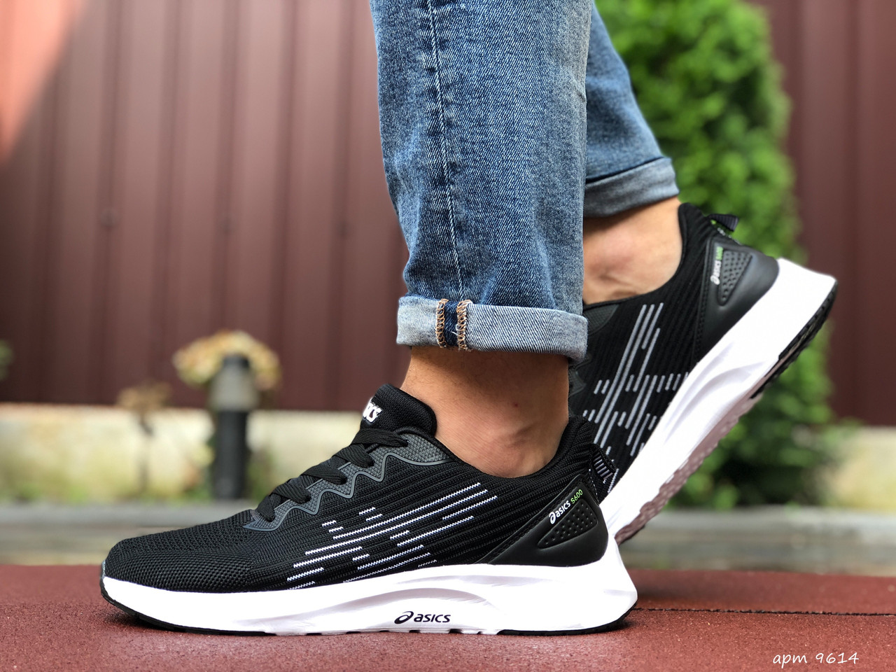 Мужские кроссовки в стиле Asics, сетка, черные 44 (27,8 см), размеры:41,42,43,44,45
Мужские кроссовки в стиле Asics, сетка, черные 44 (27,8 см), размеры:41,42,43,44,45