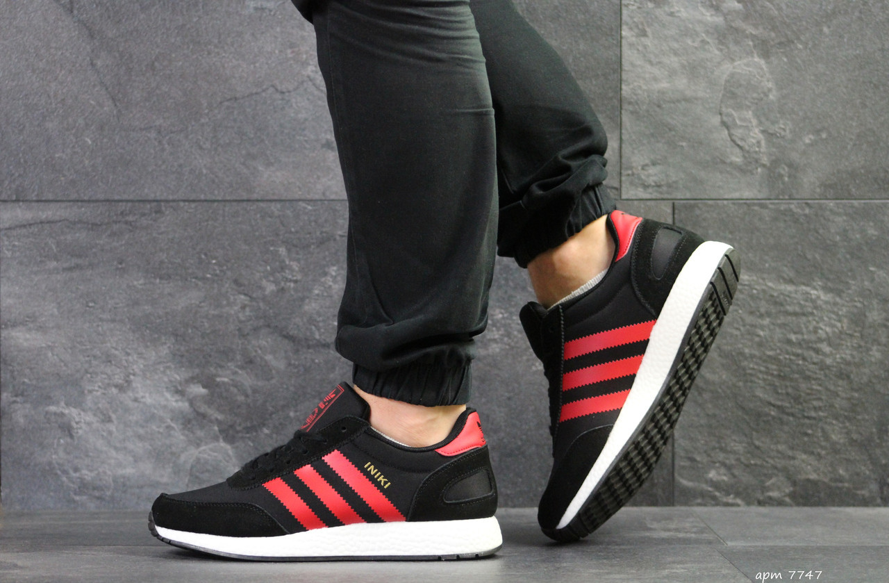 Мужские кроссовки в стиле Adidas Iniki, замша, сетка, черные с красным 44(27,8 см), последний размер
Мужские кроссовки в стиле Adidas Iniki, замша, сетка, черные с красным 44(27,8 см), последний размер