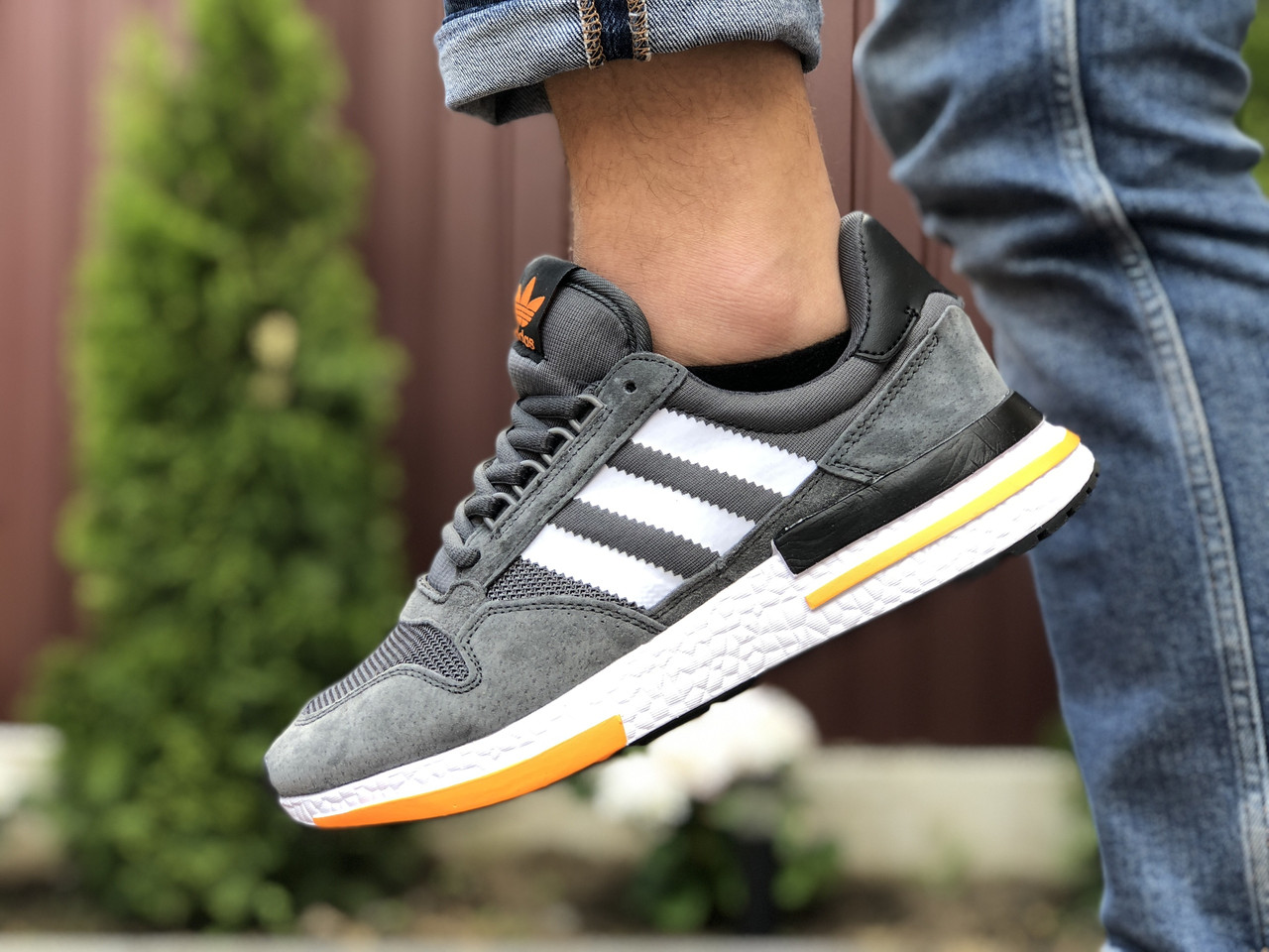 Мужские кроссовки в стиле Adidas ZX500 RM, замша, сетка, разноцветные 43(27,3 см), последний размер
Мужские кроссовки в стиле Adidas ZX500 RM, замша, сетка, разноцветные 43(27,3 см), последний размер