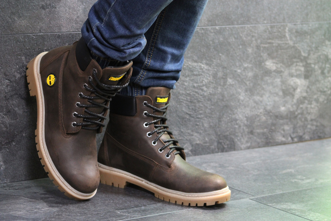Мужские зимние ботинки на меху в стиле Timberland, коричневые 44 (29,5 см), последний размер
Мужские зимние ботинки на меху в стиле Timberland, коричневые 44 (29,5 см), последний размер