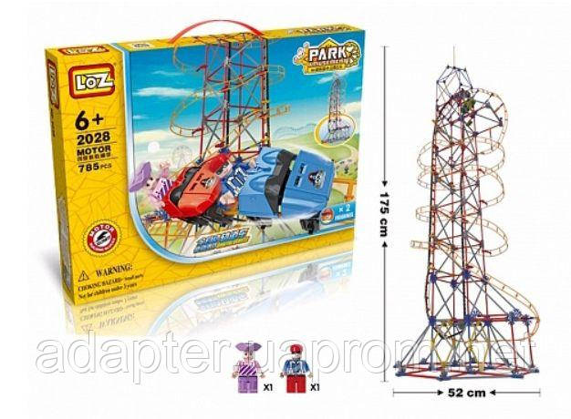 Электромеханический конструктор LoZ Amusement Park Roller Coaster 785 деталей (2028)
Электромеханический конструктор LoZ Amusement Park Roller Coaster 785 деталей (2028)