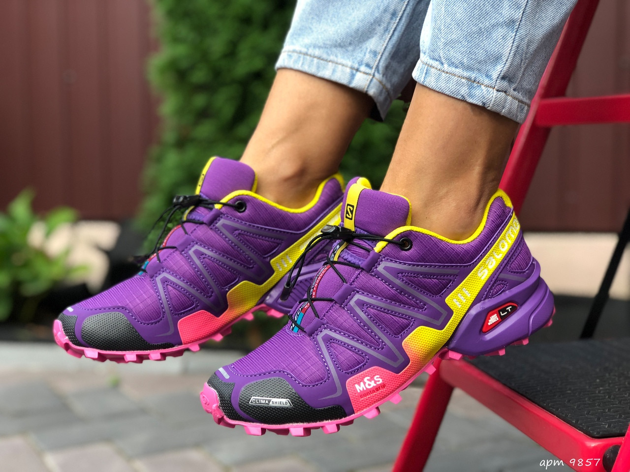 Кроссовки женские Salomon Speedcross 3 фиолетовые, Саломон, нейлон, прорезиненные. Код SD-9857 39
Кроссовки женские Salomon Speedcross 3 фиолетовые, Саломон, нейлон, прорезиненные. Код SD-9857 39