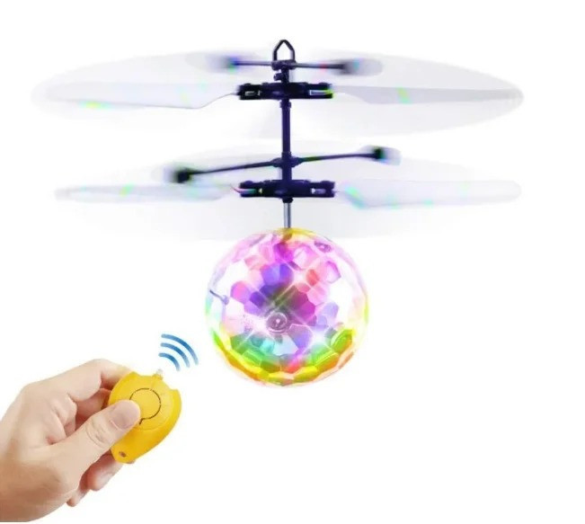 Летающий от руки светящийся шар с пультом, Flying Ball, игрушка летящий шарик вертолет со светом
Летающий от руки светящийся шар с пультом, Flying Ball, игрушка летящий шарик вертолет со светом
