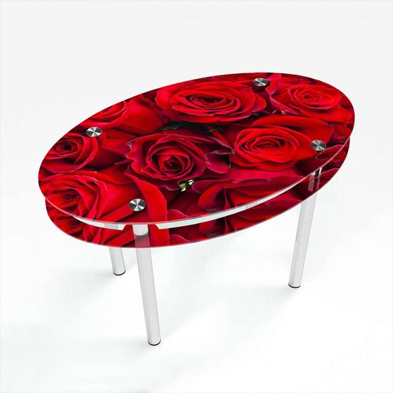 Стол кухонный стеклянный Овальный с проходящей полкой Rose 110х65 *Эко (БЦ-стол ТМ), Красный
Стол кухонный стеклянный Овальный с проходящей полкой Rose 110х65 *Эко (БЦ-стол ТМ), Красный