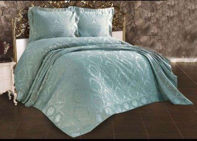 Покрывало жаккардовое с наволочками Zeron Sonil Venus Blue 240x260 SKL53-239739, Голубой голубой
Покрывало жаккардовое с наволочками Zeron Sonil Venus Blue 240x260 SKL53-239739, Голубой голубой