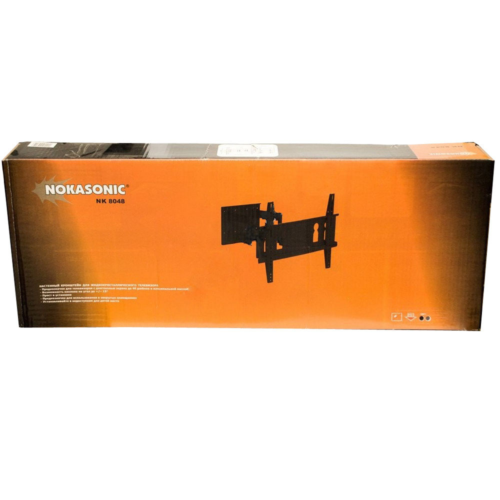 Кронштейн Nokasonic NK-8048 LCD диагональ от 48" + ПОДАРОК:Нескользящий коврик для телефона. Размер 11*9 см
Кронштейн Nokasonic NK-8048 LCD диагональ от 48" + ПОДАРОК:Нескользящий коврик для телефона. Размер 11*9 см