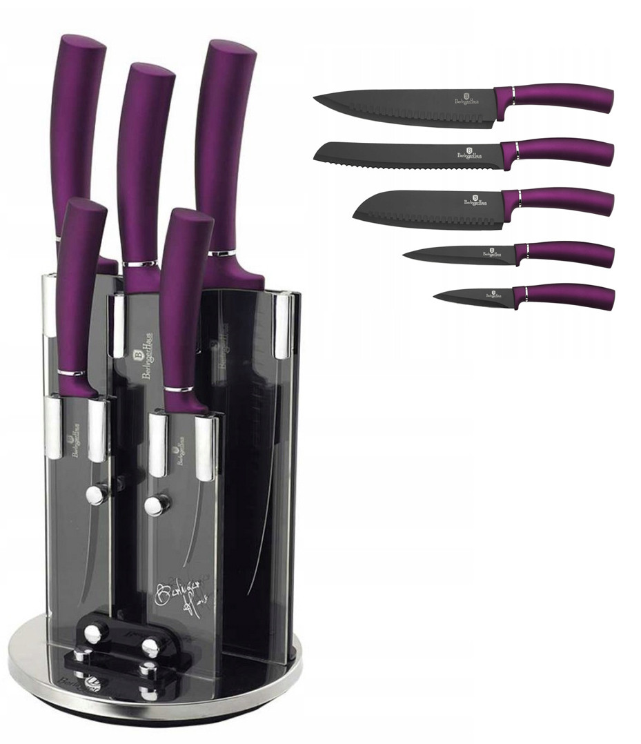 Набор ножей из нержавеющей стали Berlinger Haus Metallic Line Royal PURPLE Edition BH-2529
Набор ножей из нержавеющей стали Berlinger Haus Metallic Line Royal PURPLE Edition BH-2529