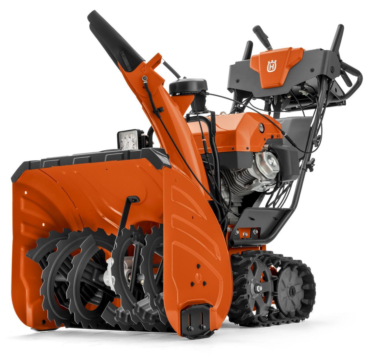 Снегоуборщик бензиновый на гусеничном ходу с инжекторным мотором Husqvarna ST 427T
Снегоуборщик бензиновый на гусеничном ходу с инжекторным мотором Husqvarna ST 427T