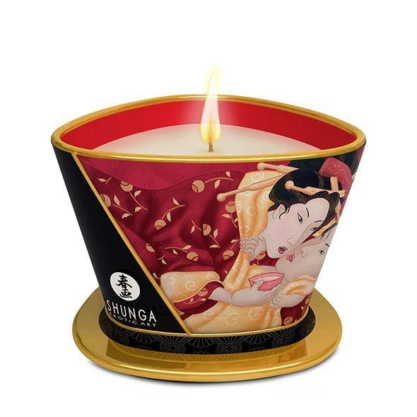 Массажная свеча Shunga Massage Candle - Sparkling Strawberry Wine (170 мл) с афродизиаками
Массажная свеча Shunga Massage Candle - Sparkling Strawberry Wine (170 мл) с афродизиаками