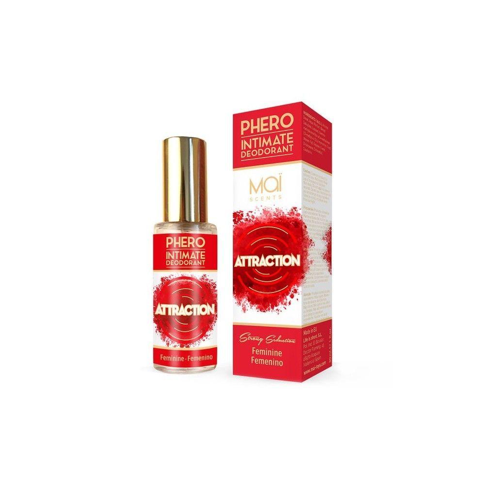 Интимный дезодорант с феромонами MAI Phero Feminino (30 мл), для благоухающей вагины
Интимный дезодорант с феромонами MAI Phero Feminino (30 мл), для благоухающей вагины