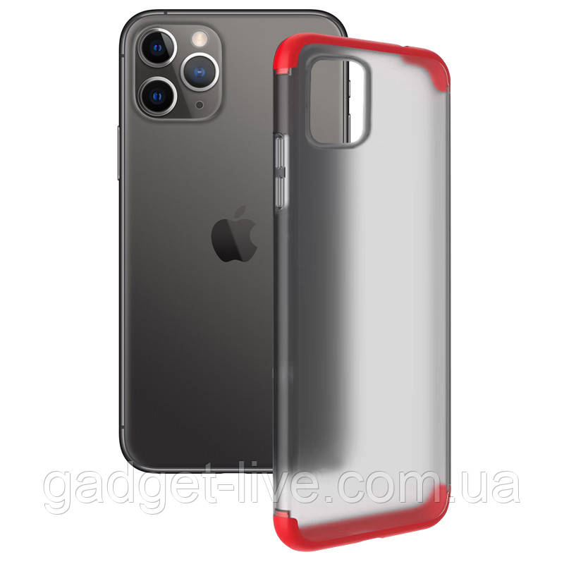 Матовая PC накладка GKK LikGus 360 градусов для Apple iPhone 11 Pro Max (6.5"), Красный
Матовая PC накладка GKK LikGus 360 градусов для Apple iPhone 11 Pro Max (6.5"), Красный