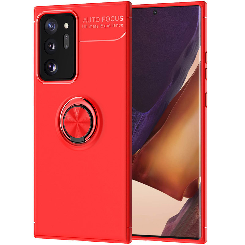 TPU чехол Deen ColorRing под магнитный держатель (opp) для Samsung Galaxy Note 20 Ultra, Красный / красный
TPU чехол Deen ColorRing под магнитный держатель (opp) для Samsung Galaxy Note 20 Ultra, Красный / красный